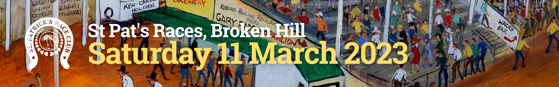 St Pat's Races, Broken Hill Saturday 11 March 2023